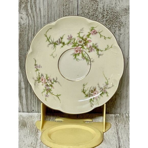 Vintage Demitasse Teacup and Saucer Theodore Haviland New York Rosalinde - Picture 4 of 6